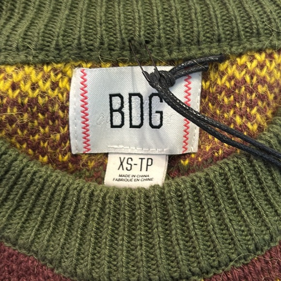 NWT Urban Outfitters BDG Rio Cropped Sweater Size XS - Picture 5 of 7